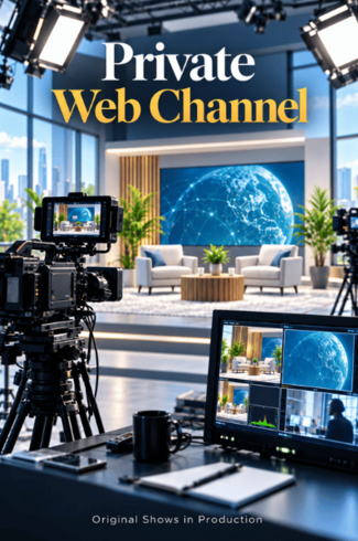 Private Web Channel ·
Original Shows · In Production ·
Developed & Produced by Noredia